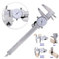 0.01Mm High Precision Stainless Steel Vernier With Table Caliper 0-150 Mm Micrometer Caliper Dial Vernier Caliper Measuring Tool