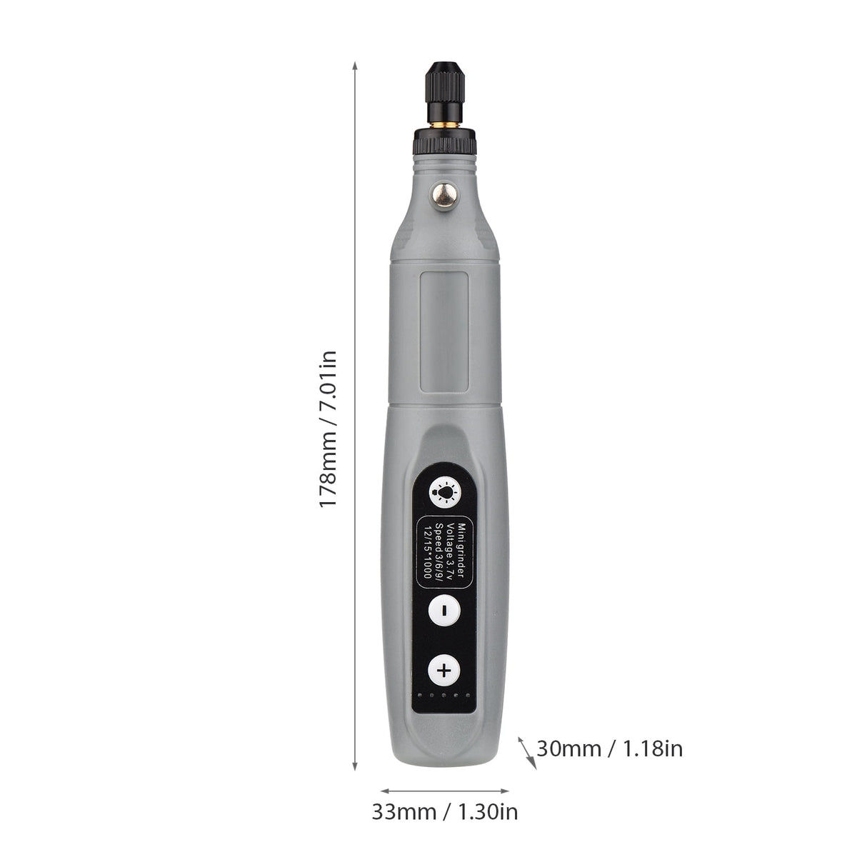 Polishing Buffing Wheel Set Mini Portable Tool Set Mini Cordless Grinder Handheld Rechargeable Electric Drill USB Charging 5-Speed with Multiple Attachments LED Light for Cutting Sanding Engraving