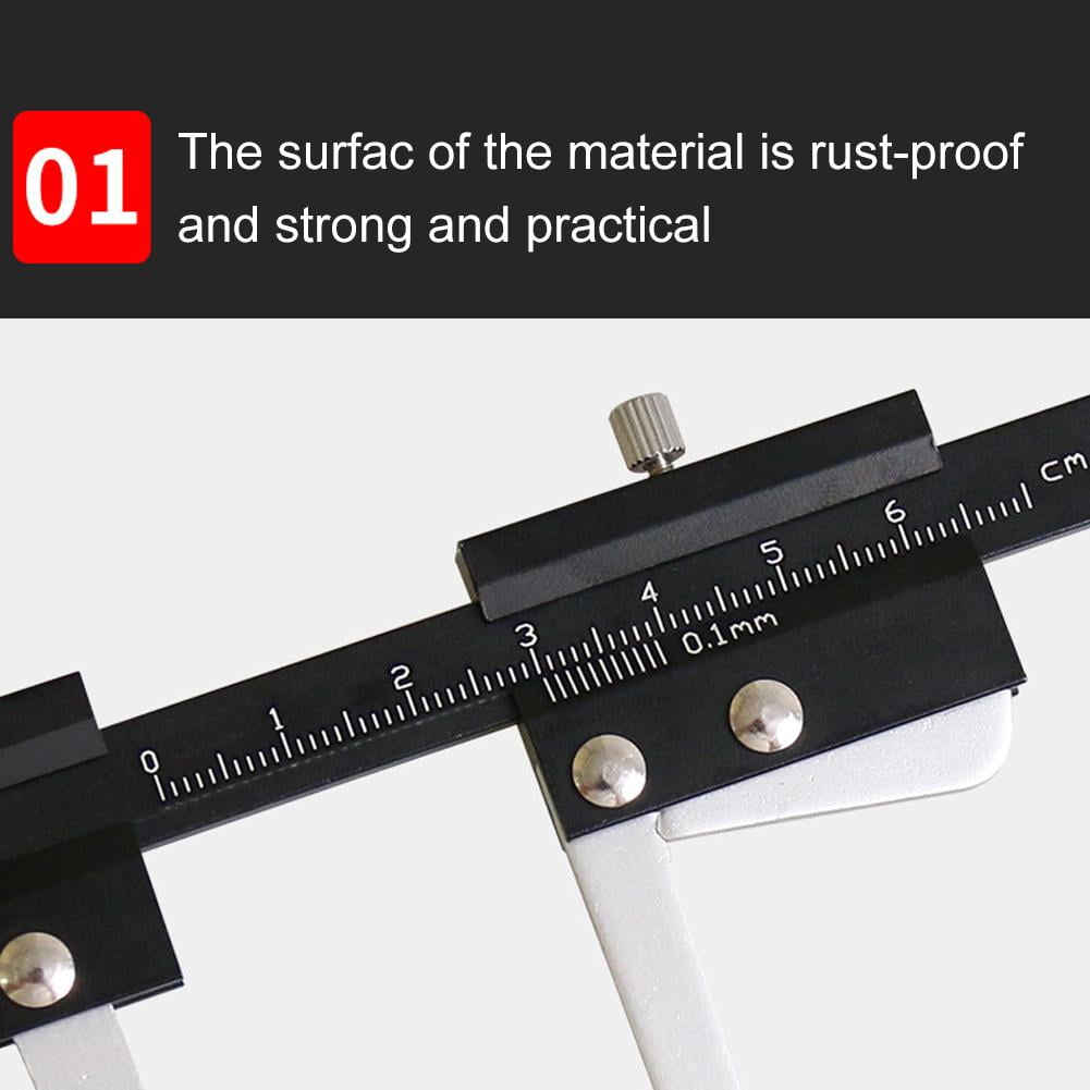 Stainless Steel Digital Brake Disc Thickness Measuring Vernier Caliper for Car Maintenance
