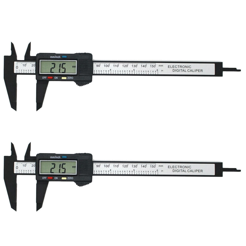 US 6" Micrometer LCD Measuring Tool Caliper Vernier Gauge Metric 150mm 6-inch