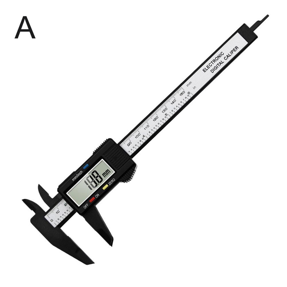 Digital Caliper 6 Inch Electronic Vernier Caliper 100mm Ruler Micrometer 0.1mm Wholes C6Q3 Measuring 150mm Calliper Tool Digital