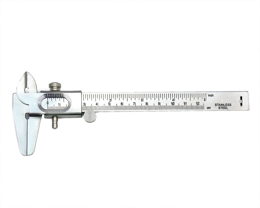 Non Digital Vernier Caliper Metric -Imperial Measuring System Tools (Non Steel Plated Body)