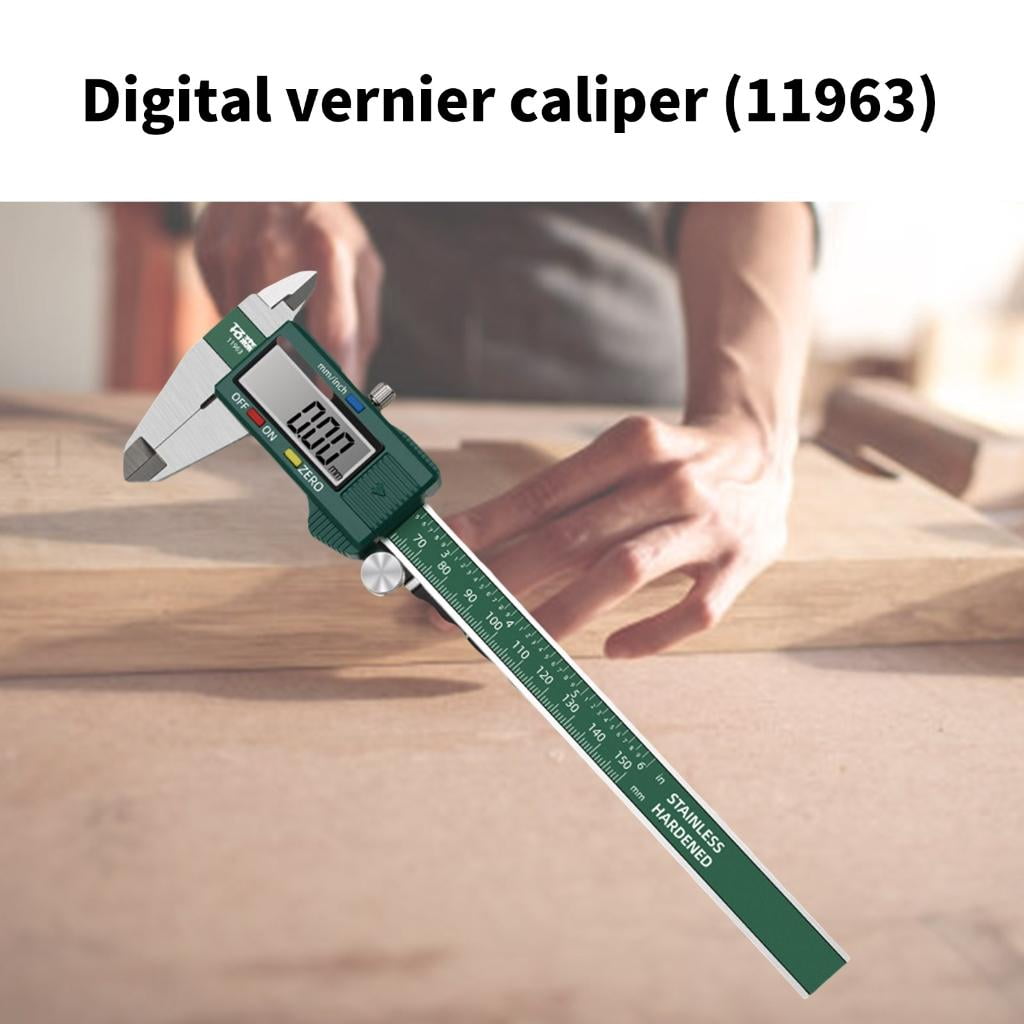 CEORPER Versatile Digital Calipers High Accuracy Digital Calipers Simple Use for Industrial Manufacturing & Woodworking Projects