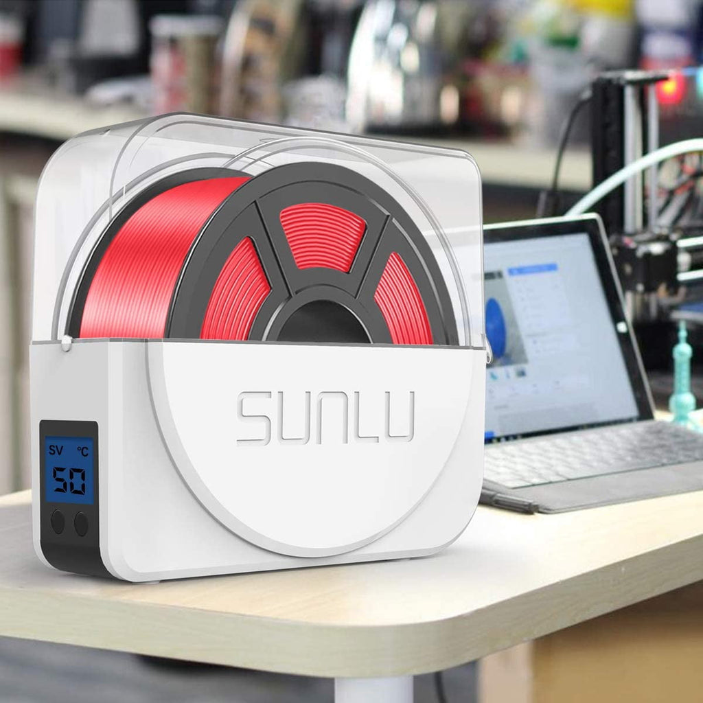 Sunlu 1.75mm 2mm 3mm 3D Printer Filaments, S1 Plus White