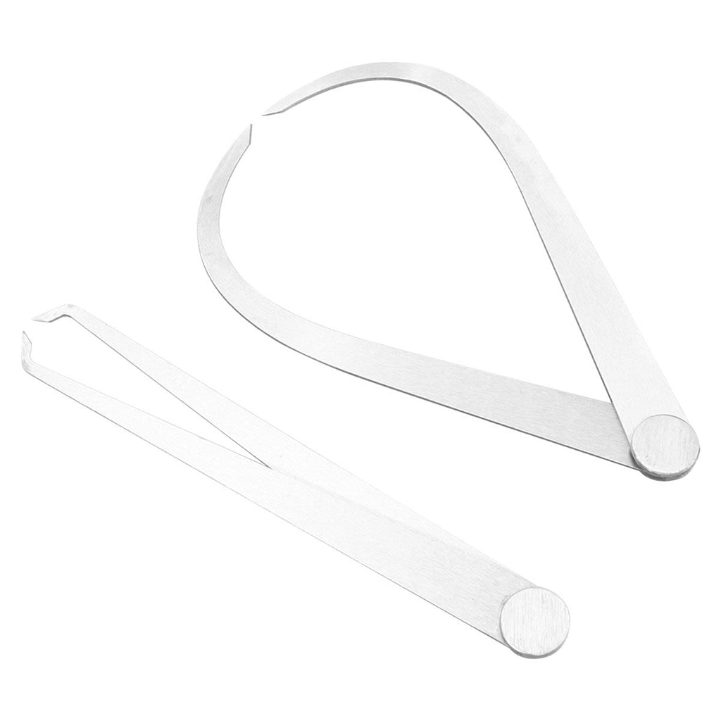 WRISTBIQUE High Hardness Steel Measuring Caliper for Accurate Distance 2Pcs