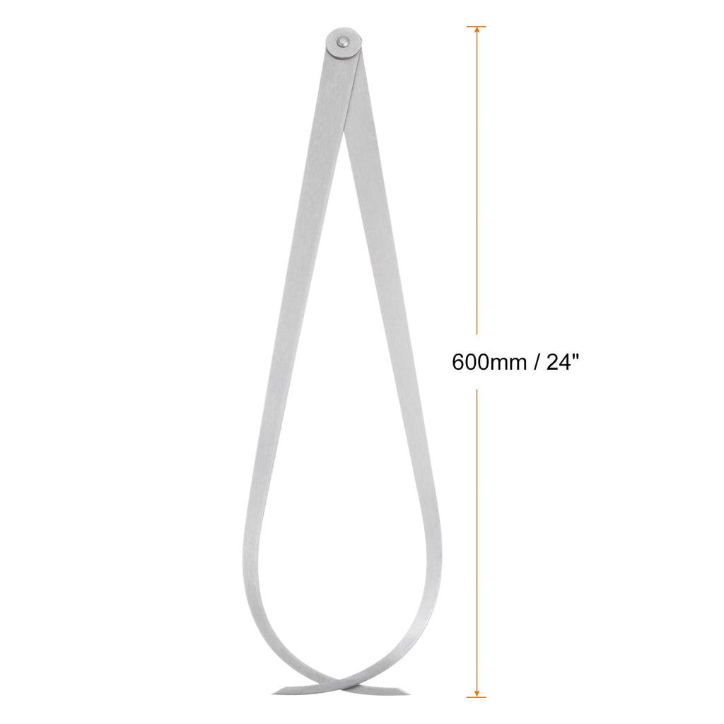 Uxcell Firm Joint Outside Caliper 150mm 6 Inch Tool Steel Measurement Tool