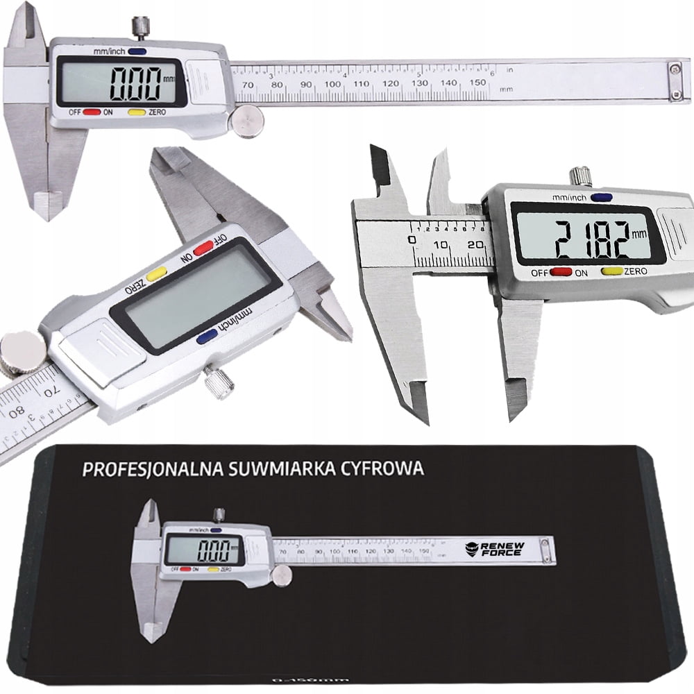 Vernier caliper Electronic digital caliper Stainless steel high precision 0-150-200-300mm caliper