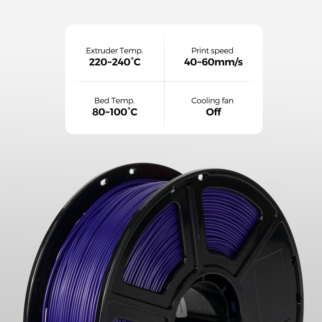 Flashforge ABS Pro Filament 1.75mm, 1KG/2.2lbs ABS Pro 3D Printer Filament, Green