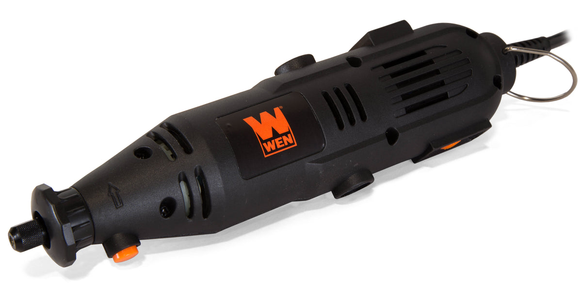 WEN 1-Amp Variable Speed Rotary Tool, 100+ Accessories, Carrying Case And Flex Shaft