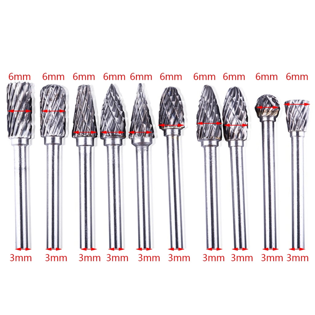 ZPAQI Upgraded Carbide Rotary Tool for Carving on Wood Copper Steel & Other Metal