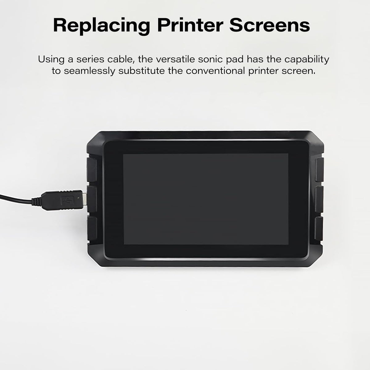Creality Sonic Pad Serial Cable, Convert Sonic Pad into Upgrade 3D Printer Touch Screen, for Ender 3 Pro/V2/MAX,Ender 3 S1 Pro/Plus,Ender 3 V2/Max Neo,Ender 5 S1/Pro,Ender-7,CR-10 Smart Pro
