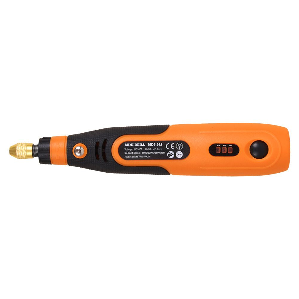 Sanheshun Cordless Rotary Tool Drill Kit Variable Speed Nail Polishing Set with 46 Accessories