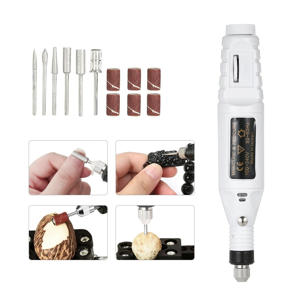 Electric mill,Carve Tool Set Variable Speed Rotary 100v-240v Drill Tool Pen Carve Tool Rotary Pen Carve 14pcs 100v-240v Drill Speed Rotary Pen Tool Variable Speed Drill Tool Variable Dabey