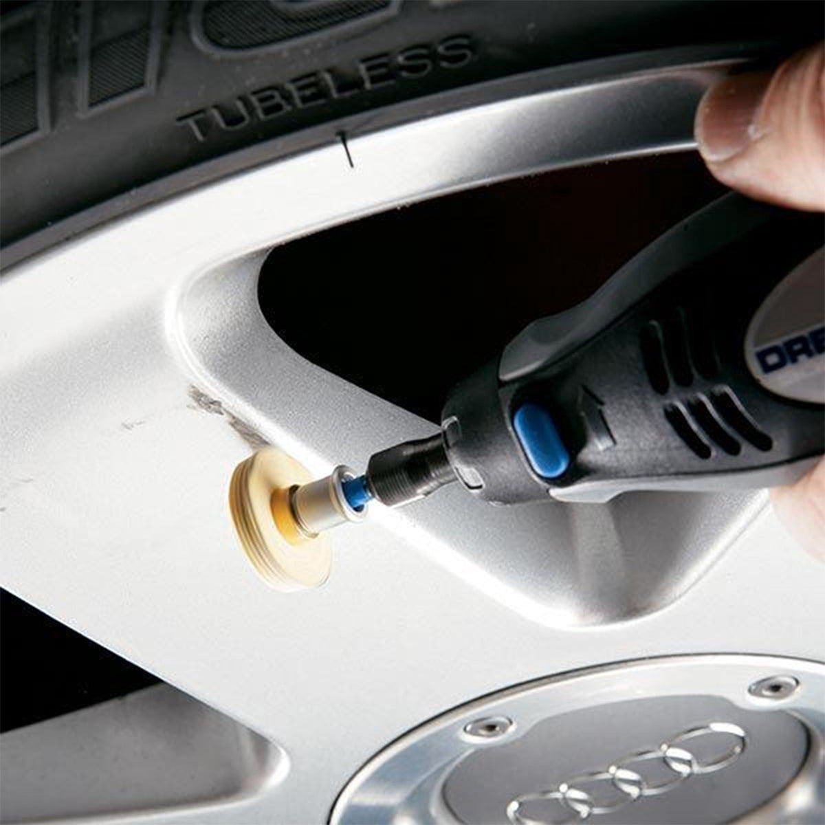 Dremel EZ402 1/8 inch (3.2mm) EZ Lock Rotary Tool Mandrel for Use with Dremel Rotary Tools Mandrels