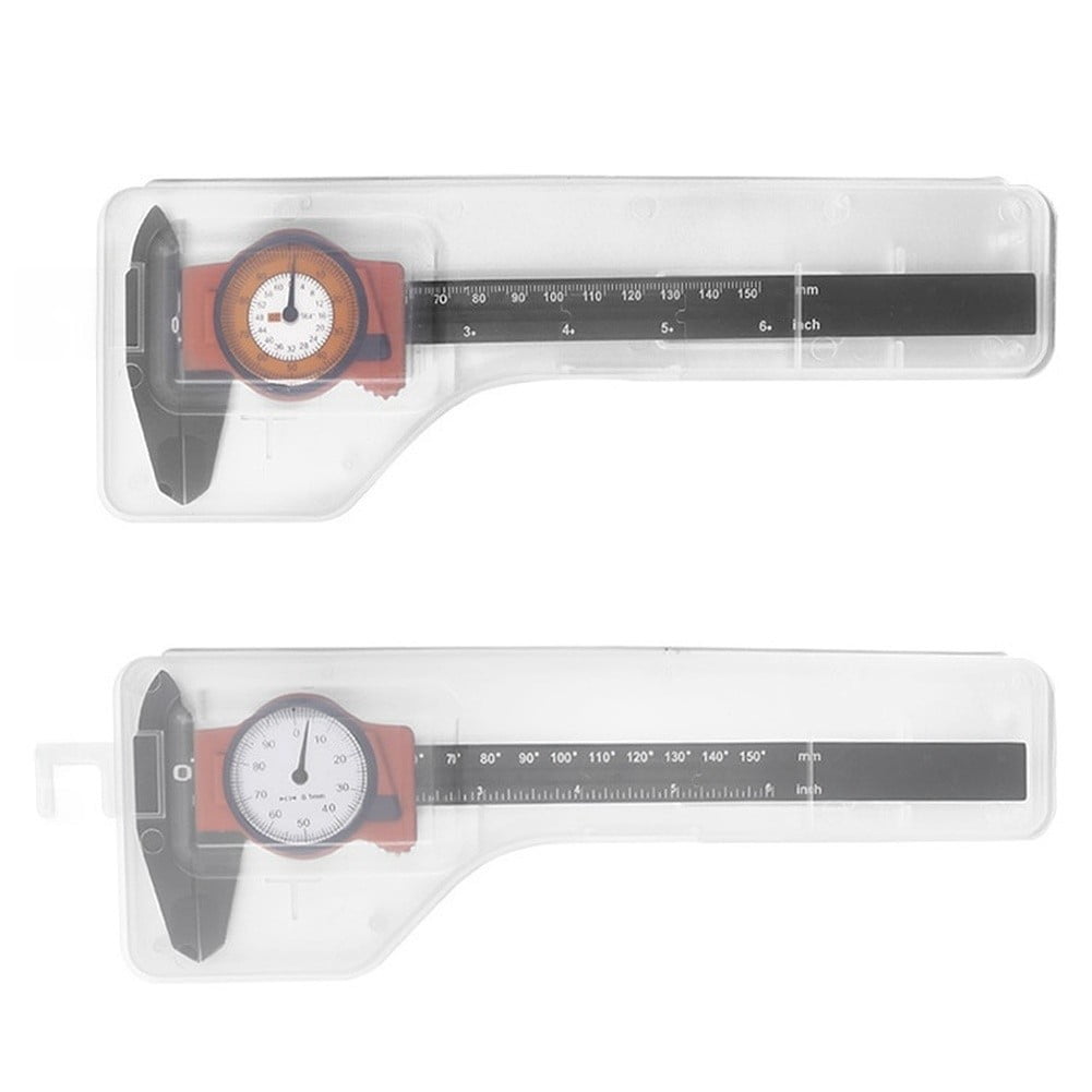 Mosiee Abs Plastic for Dial Caliper 0-150mm Metric and 0-6Inch Vernier Calipers mm