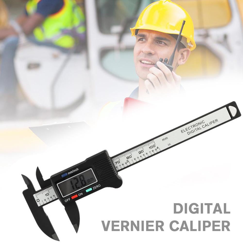 100mm Digital Caliper Micrometer LCD Gauge Vernier Electronic O8B0