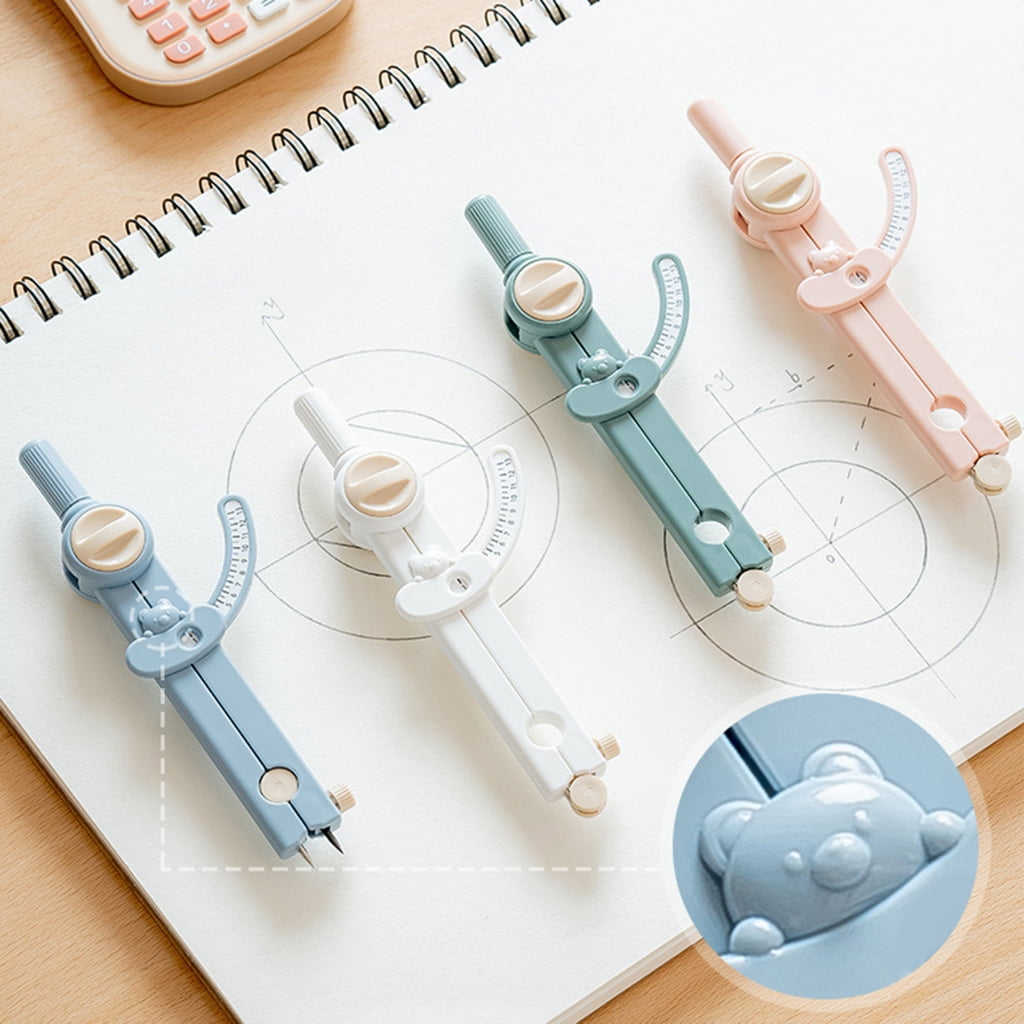 Student Drawing Circle Tool with Lockable Wing Divider for for Drawing Circle, Adjustable Caliper Drawing Circle Tool