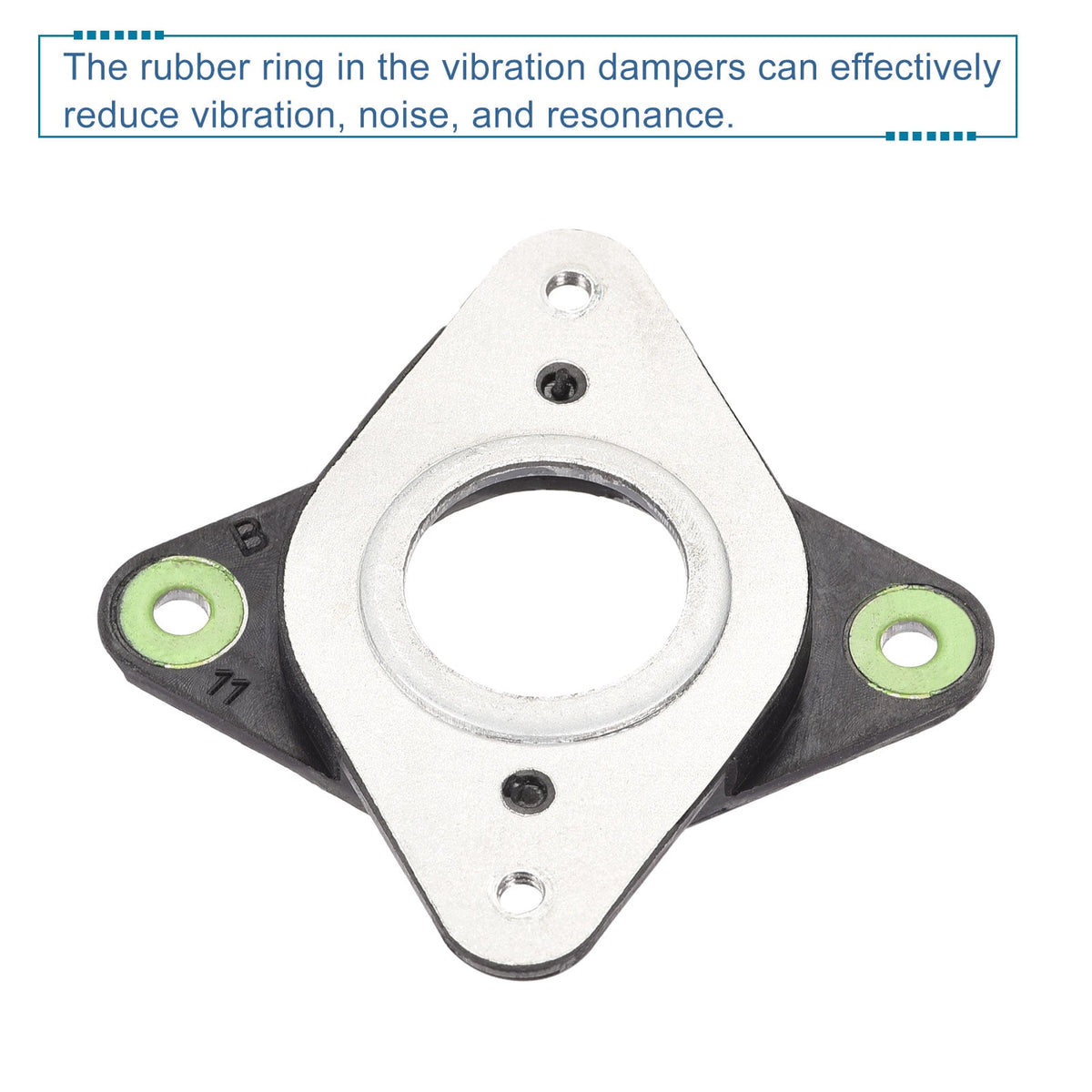 Uxcell Vibration Dampers for NEMA 17 Stepper Motor for 3D Printers with M3 Screw 4 Pack