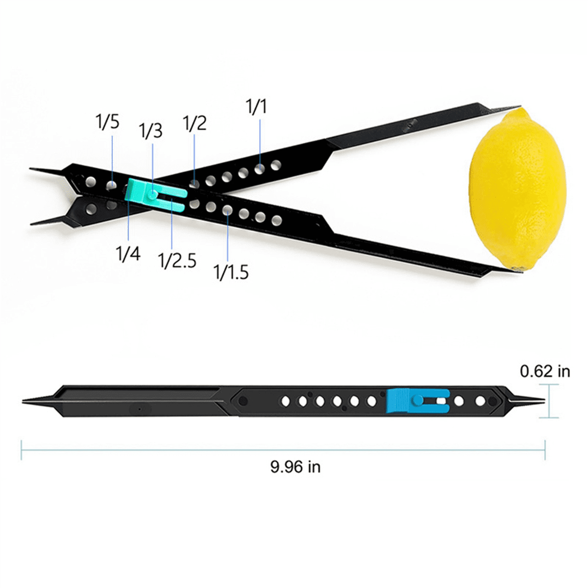 2 Set 10 Inches Scale Divider,Proportional Scale Divider Drawing Tool for Artists,Premium Adjustable Caliper