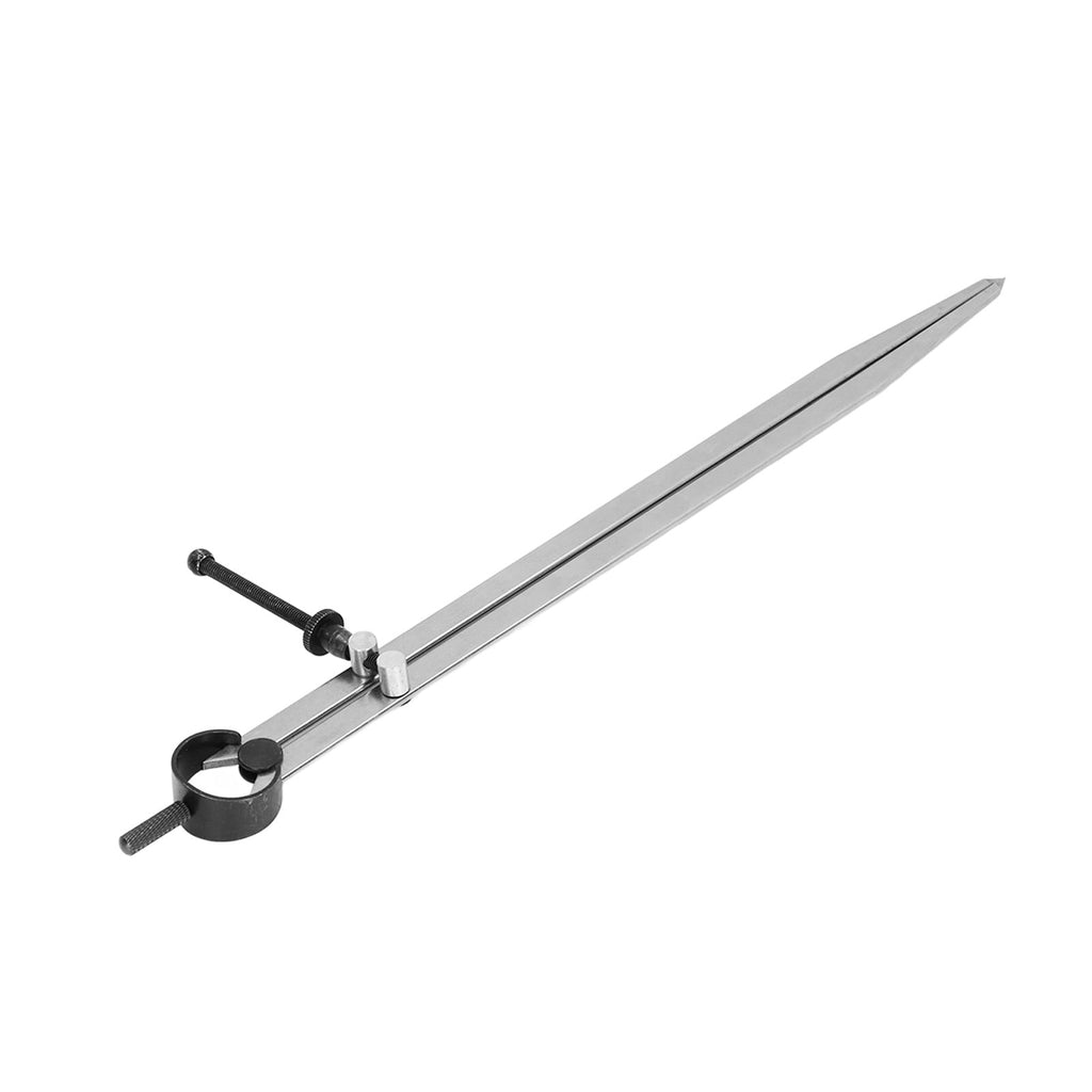 M Buder Wing Divider Adjustable Divider Calipers with Spring Nut for Leather Scribing and Marking Carbon Steel Compass Tool 5 inches / 125 mm for Wood Plastic Metal Surface