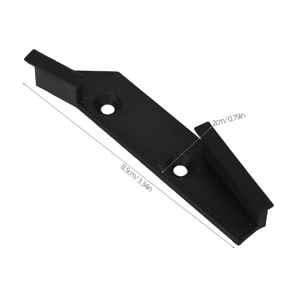 TABLZONE 4-Pack Black Caliper Hanger Hooks Wall Mounted Rack for Secure Storage of Digital and Calipers