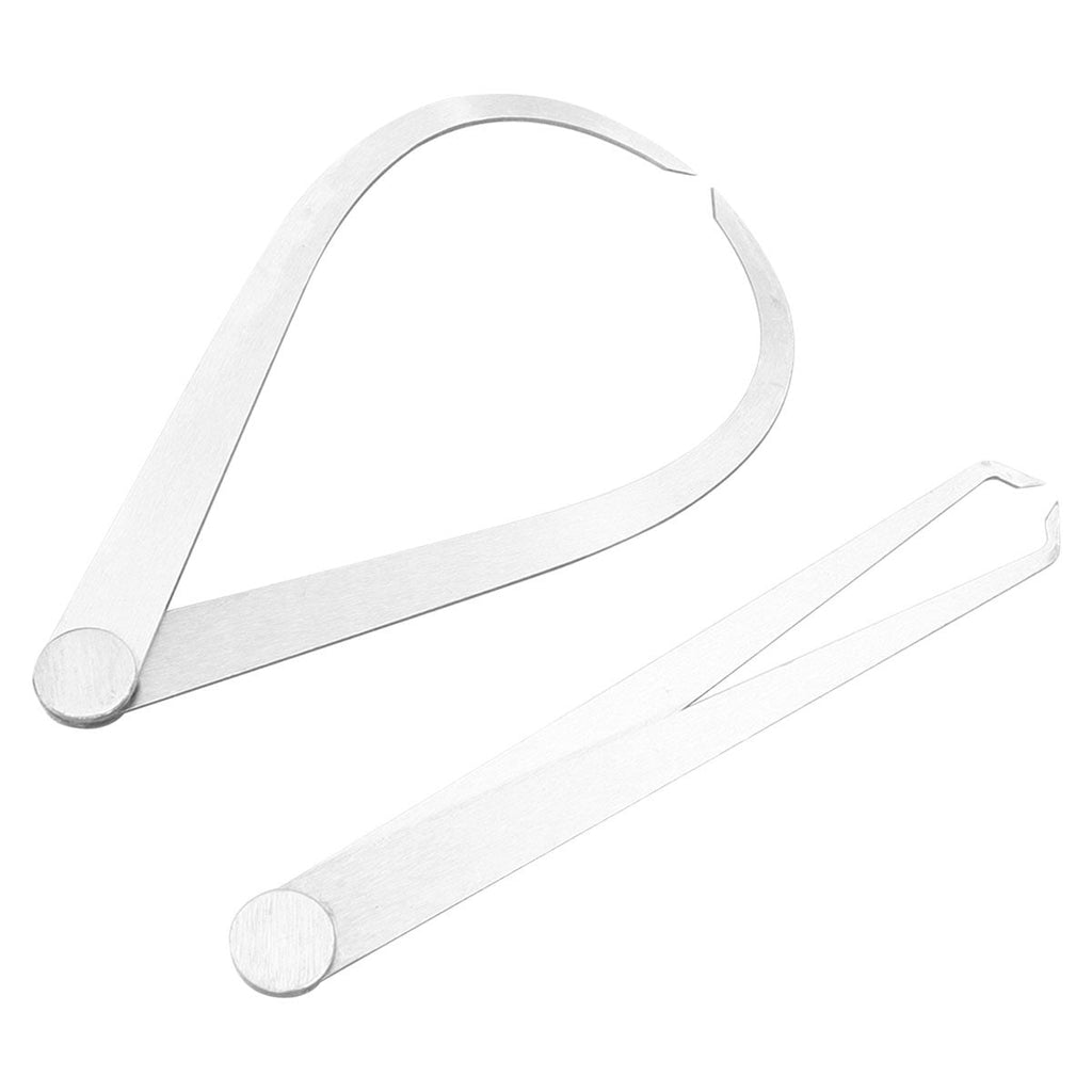 WRISTBIQUE High Hardness Steel Measuring Caliper for Accurate Distance 2Pcs