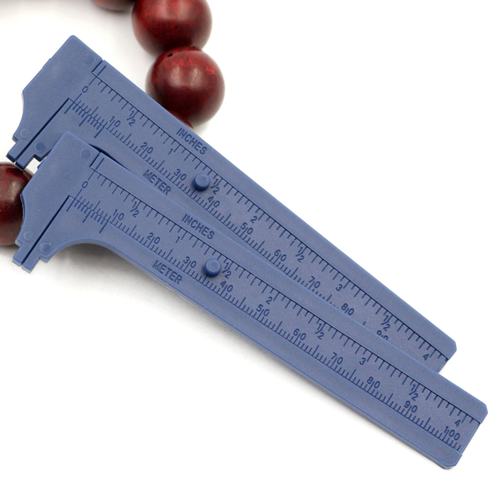 SIEYIO Handy Sliding Gauge Vernier Caliper Ruler Measuring Tool Double Scales mm/inch