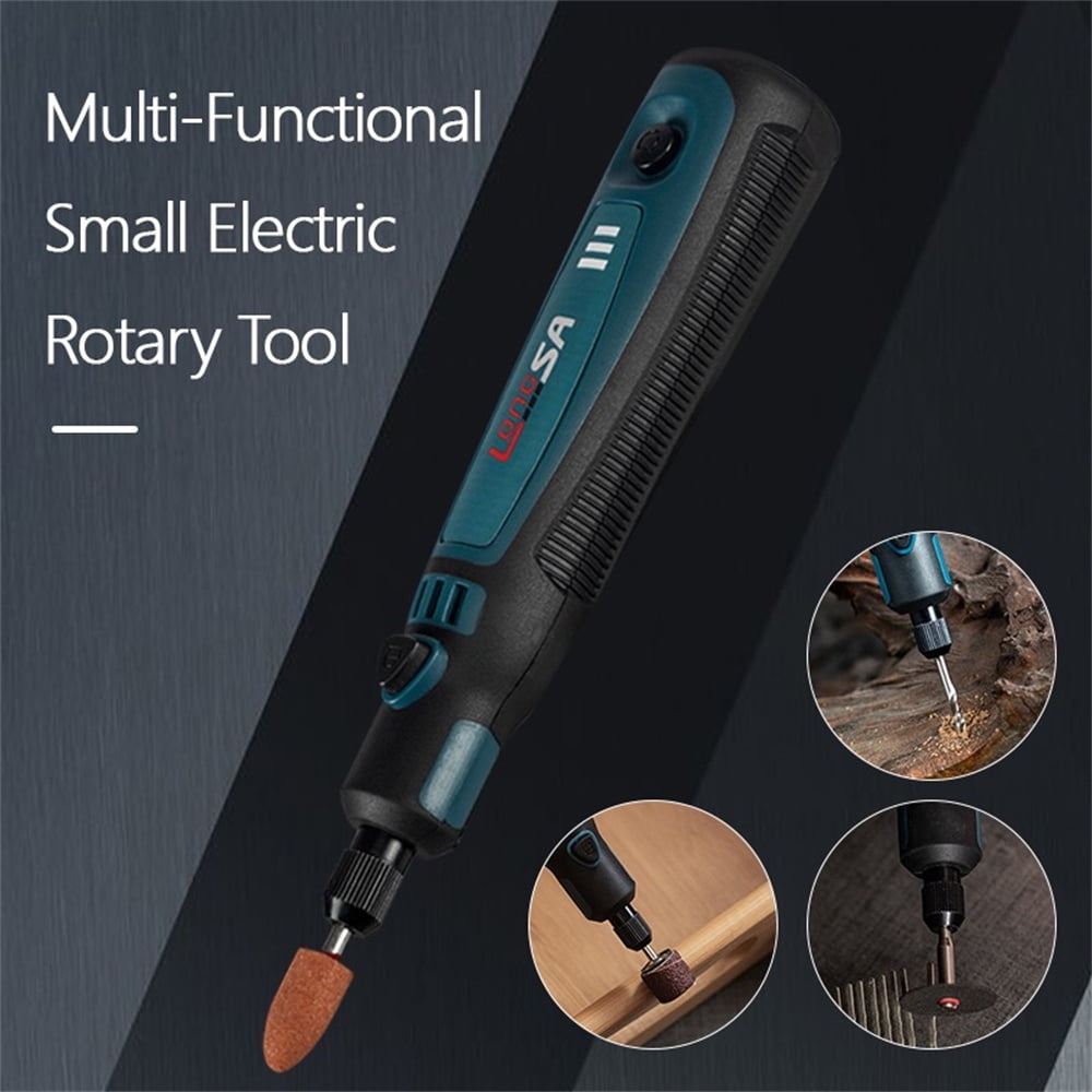 Cordless Rotary Tool with 50-Piece Accessory Kit, 3-Speed and USB Charging, Polishing, Drilling, Etching, Engraving, DIY Crafts