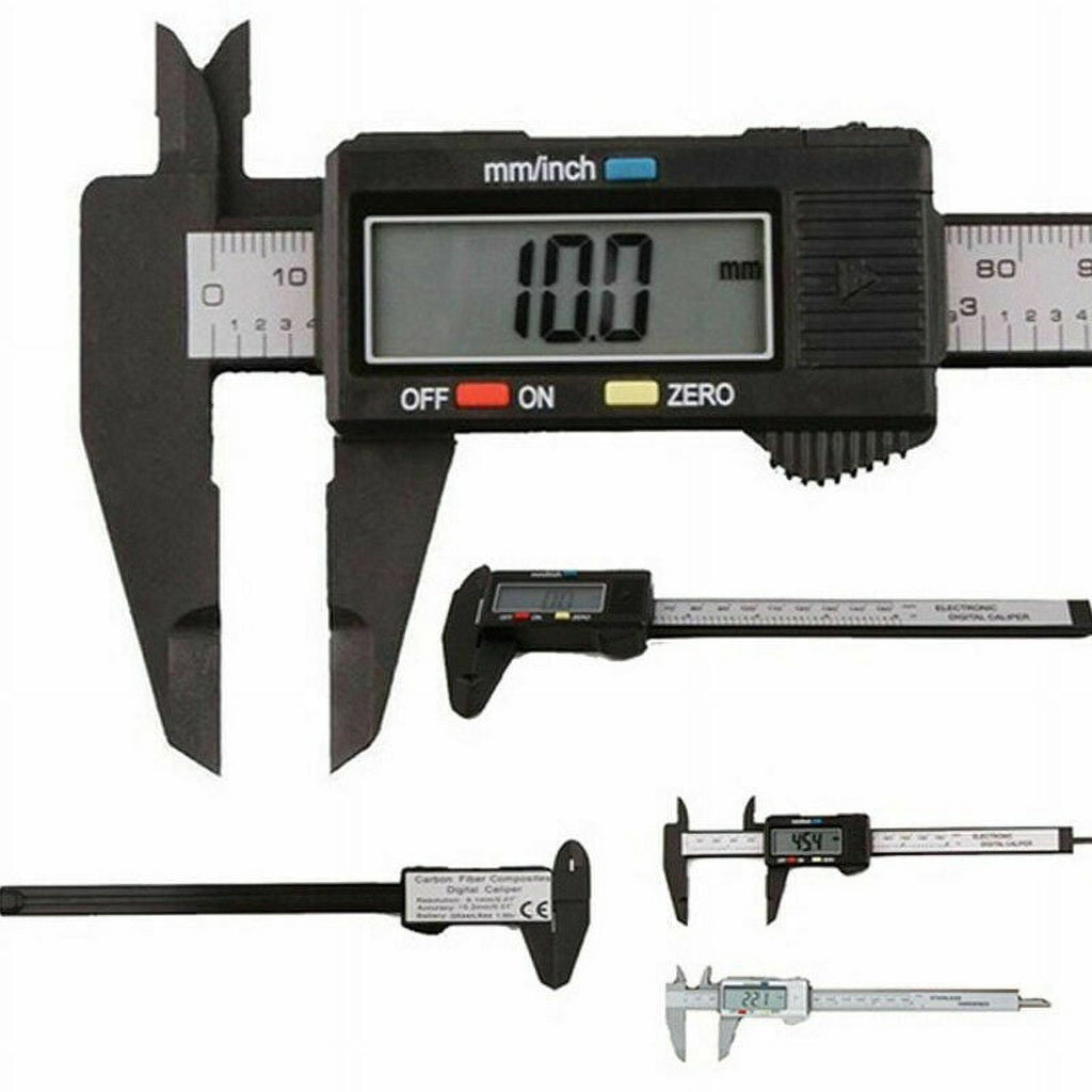 6 Digital Vernier Caliper 150mm Stainless Steel Micrometer Electronic