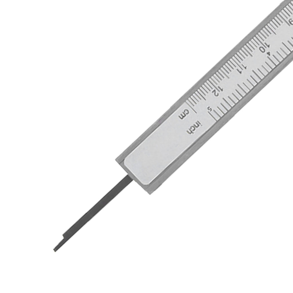 Suodoka High Precision Metal Vernier Caliper Manual Measuring Tool Micrometer Gauge for Woodworking, DIY Projects, and Professional Construction Use, 5 inches / 12.7 cm