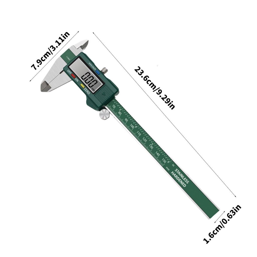 CEORPER Versatile Digital Calipers High Accuracy Digital Calipers Simple Use for Industrial Manufacturing & Woodworking Projects