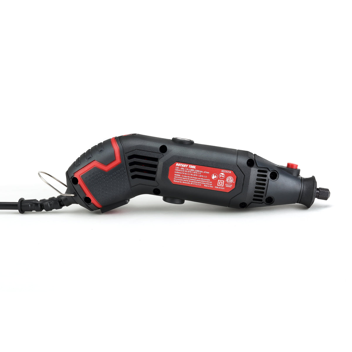 Hyper Tough 1.5 Amp Corded Rotary Tool, 120V Variable Speed with 105 Accessories and Storage Case