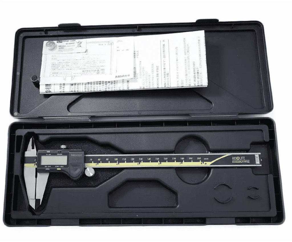 Mitutoyo 500-197-30 ABSOLUTE Digimatic Digital Caliper, 0-8 Inch (0-200mm)