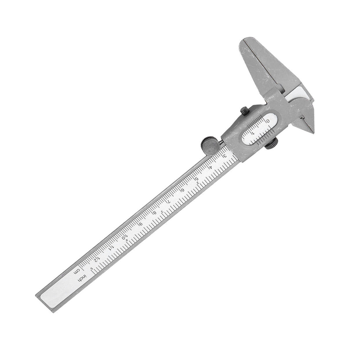 Suodoka High Precision Metal Vernier Caliper Manual Measuring Tool Micrometer Gauge for Woodworking, DIY Projects, and Professional Construction Use, 5 inches / 12.7 cm