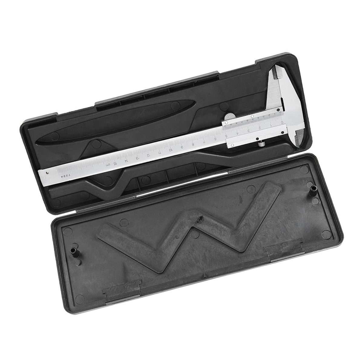 M Buder High Accuracy Carbon Steel Metal Vernier Caliper Micrometer Gauge Measuring Tool, 0-150 mm / 0-6 inches
