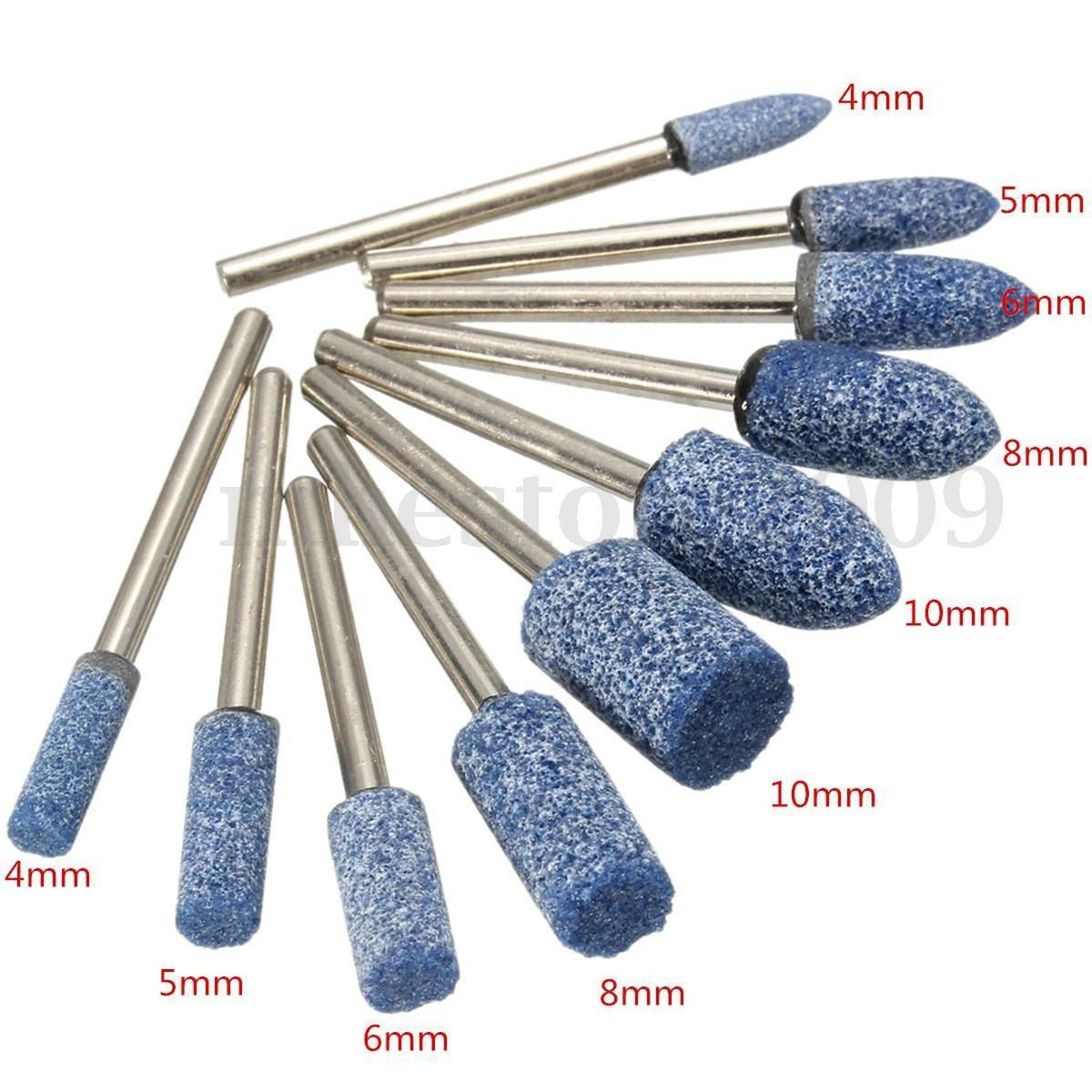 10Pack Grinding Stone Wheel Head Tools Dremel Rotary Tools Rotary Abrasive Tools