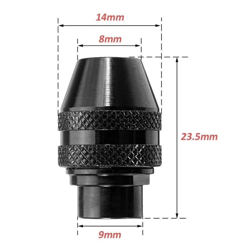 2pc 4486 Multi 0.8-3.2mm Keyless Drill ChuFor CK Rotary Tool for 3000 4000 7700 8200