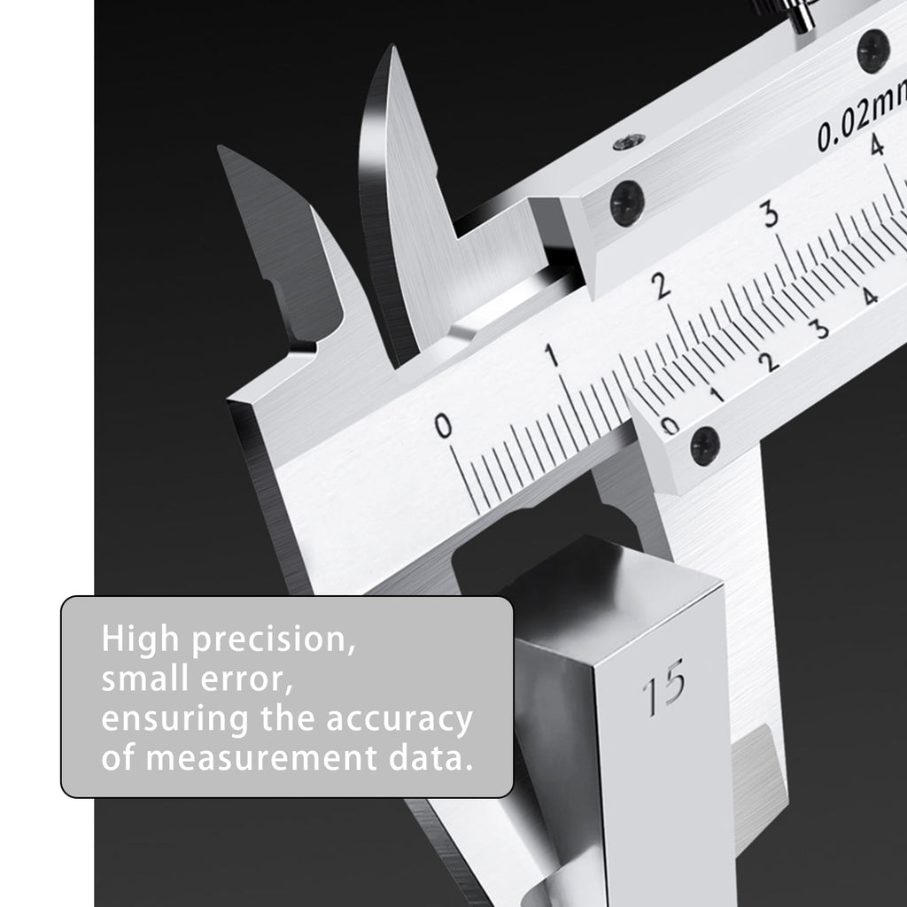 Stainless Small Size Caliper Micrometer Vernier Caliper 0-100mm High Accuracy Thickness Diameter Measuring Tool