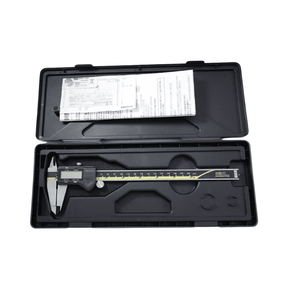 Mitutoyo 500-197-30 ABSOLUTE AOS Digital Caliper, 0–8 Inch / 0-200mm Range
