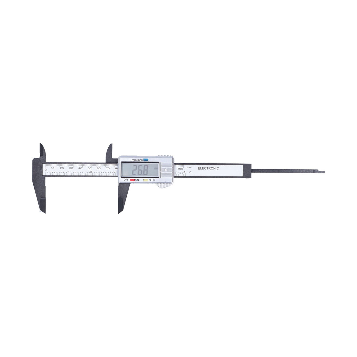 M Buder Electronic Digital Caliper Measuring Tool LCD Display 0-150mm 6 Inches Lightweight Durable DIY Supplies