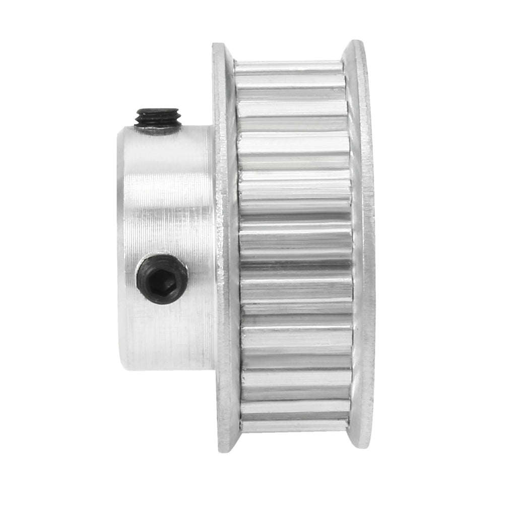Uxcell 24 Teeth 8mm Bore 5.08mm Timing Belt Pulley for 10mm Belt