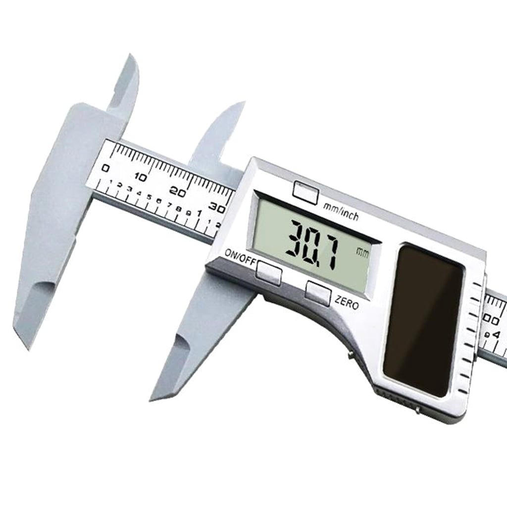 Digital Vernier Caliper No Battery Required 6 Inch / 150 mm Digital Caliper for Exterior Interior & Depth Measurement