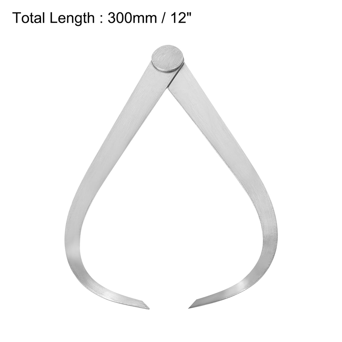 Uxcell 150mm 6" Inside Outside Caliper Firm Friction Joint Measuring Tool 1 Pair
