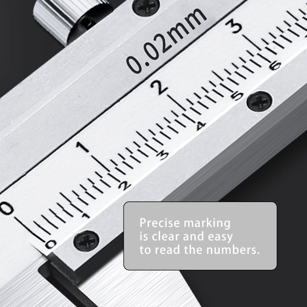 Thickness Diameter Measuring Tool Vernier Caliper for Jewelry Coin Gemstones 0-100mm Stainless Steel Caliper Micrometer