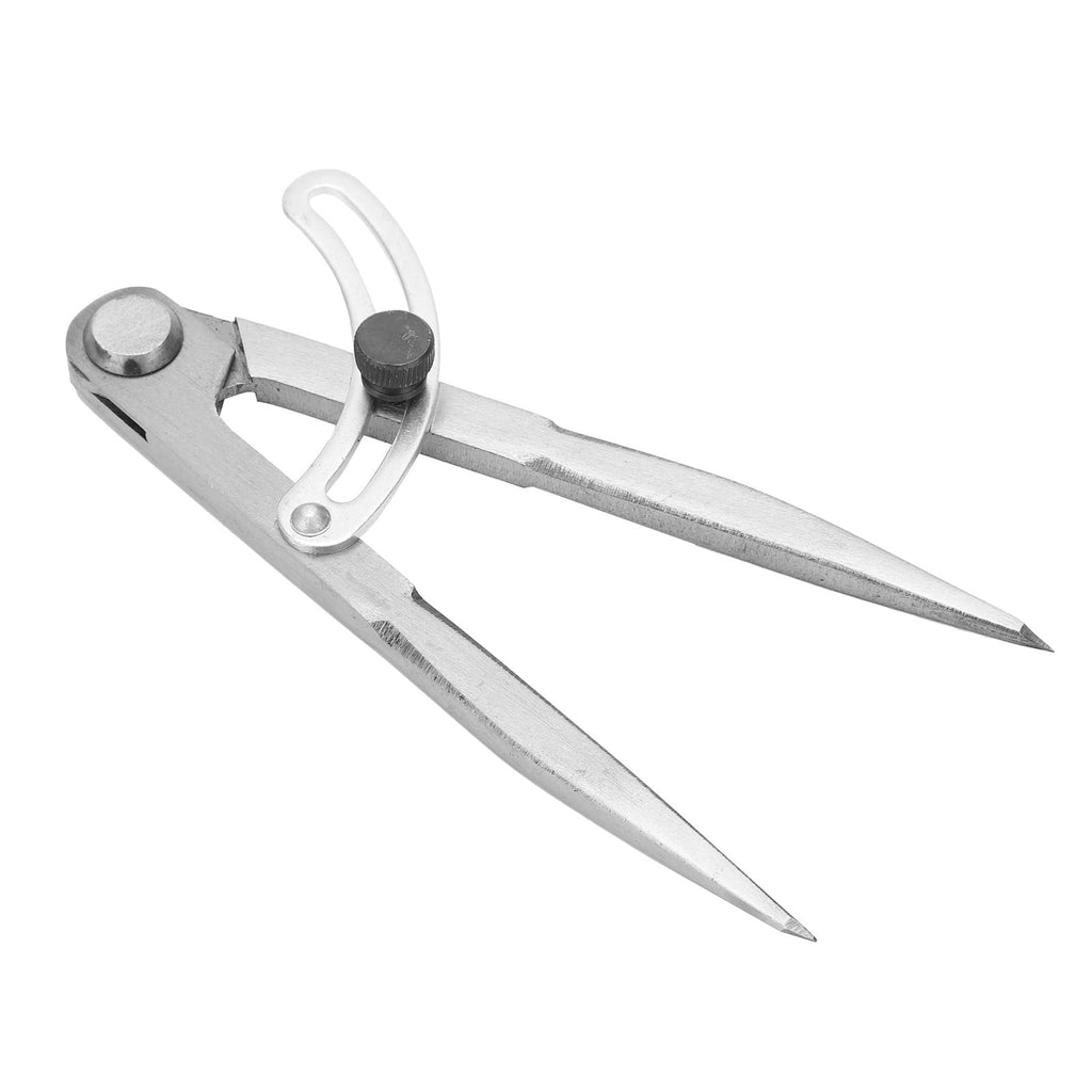 NFTIGB Wing Compass Caliper Leather Edge Spacing Taper Measuring Marking Divider Caliper 150mm / 5.9 inches Stainless Steel Craft Tool