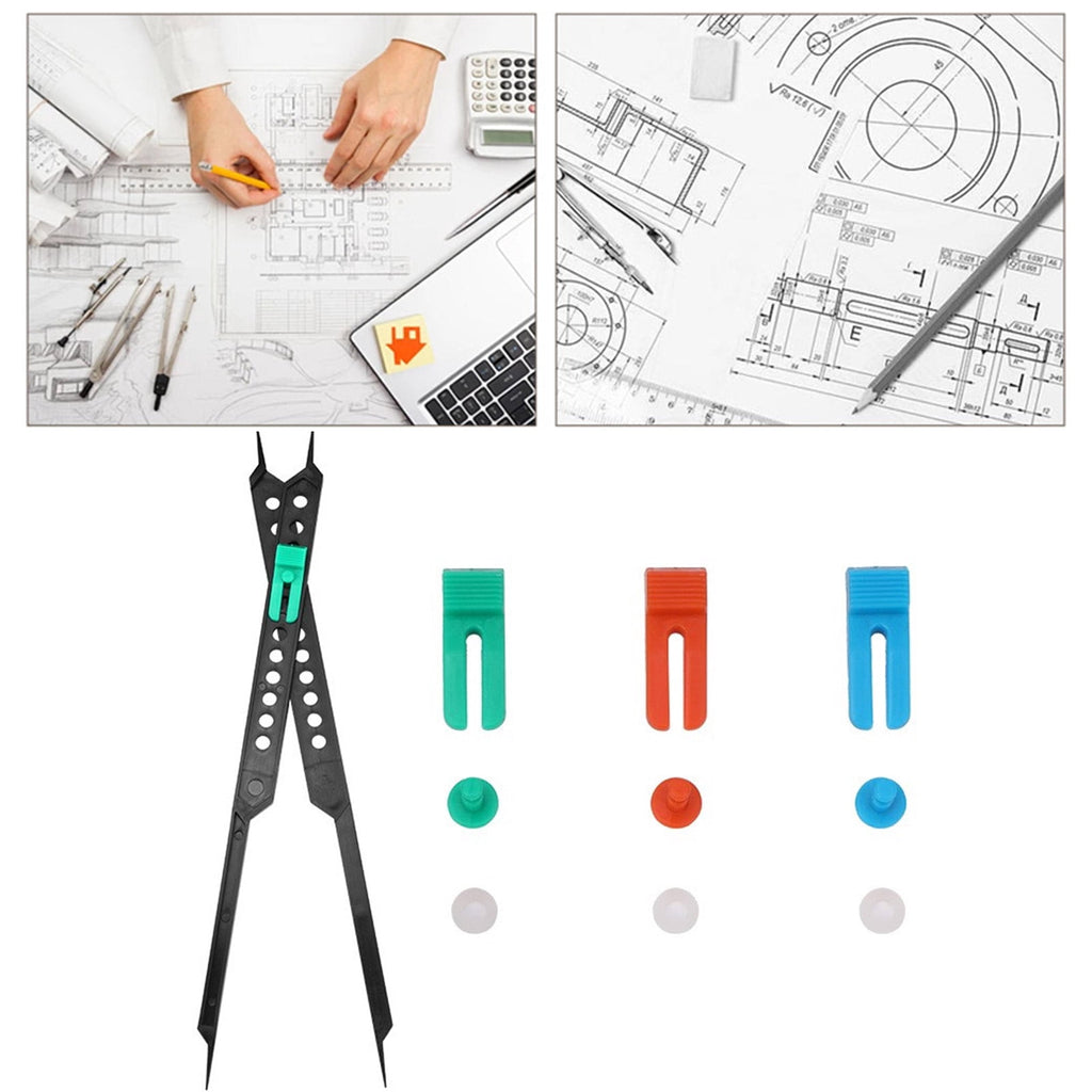 Proportional Divider Scale Artist Drawing Tool Multifunctional Drawing Ruler Adjustable Caliper