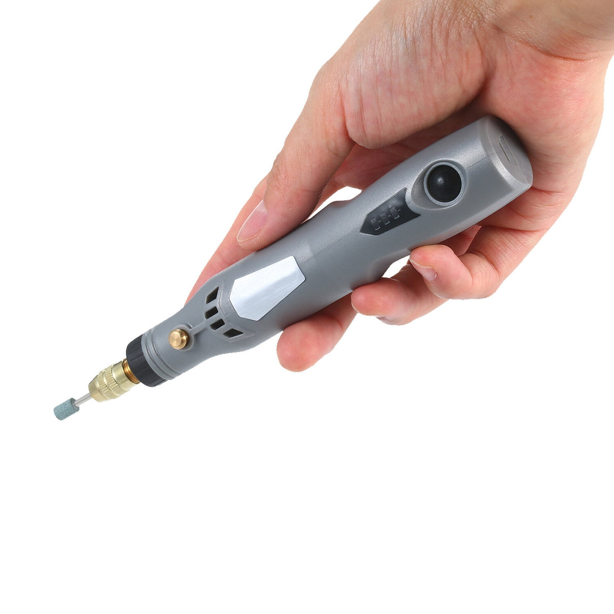 Htovila Multifunctional Handheld Electric Grinder Set 6000-15000rpm Rotary Tool Kit Rechargeable 3 in 1 Polisher Driller Grinder Pen Machine Kit