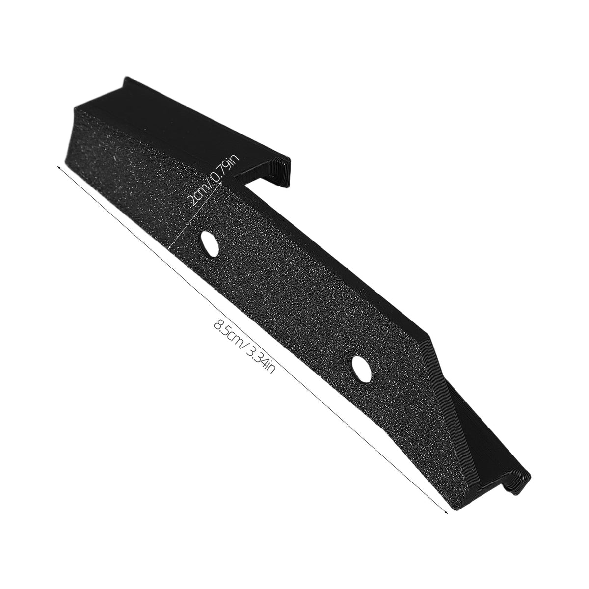 TABLZONE 4-Pack Black Caliper Hanger Hooks Wall Mounted Rack for Secure Storage of Digital and Calipers