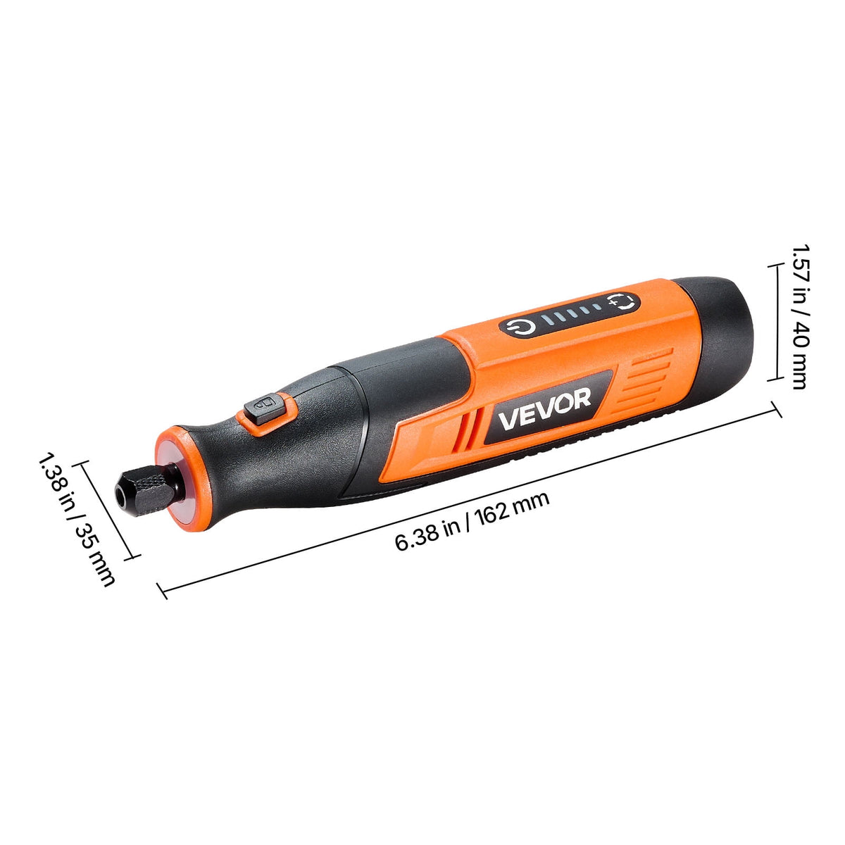 VEVOR 73-Piece Cordless Rotary Tool Kit, DC4V Portable Mini Power Rotary Tool, 5-Level Speed 7000-20000 RPM Multi-Purpose DIY Tools for Engraving, Sanding, Polishing, Carving, Cutting, DIY Crafts