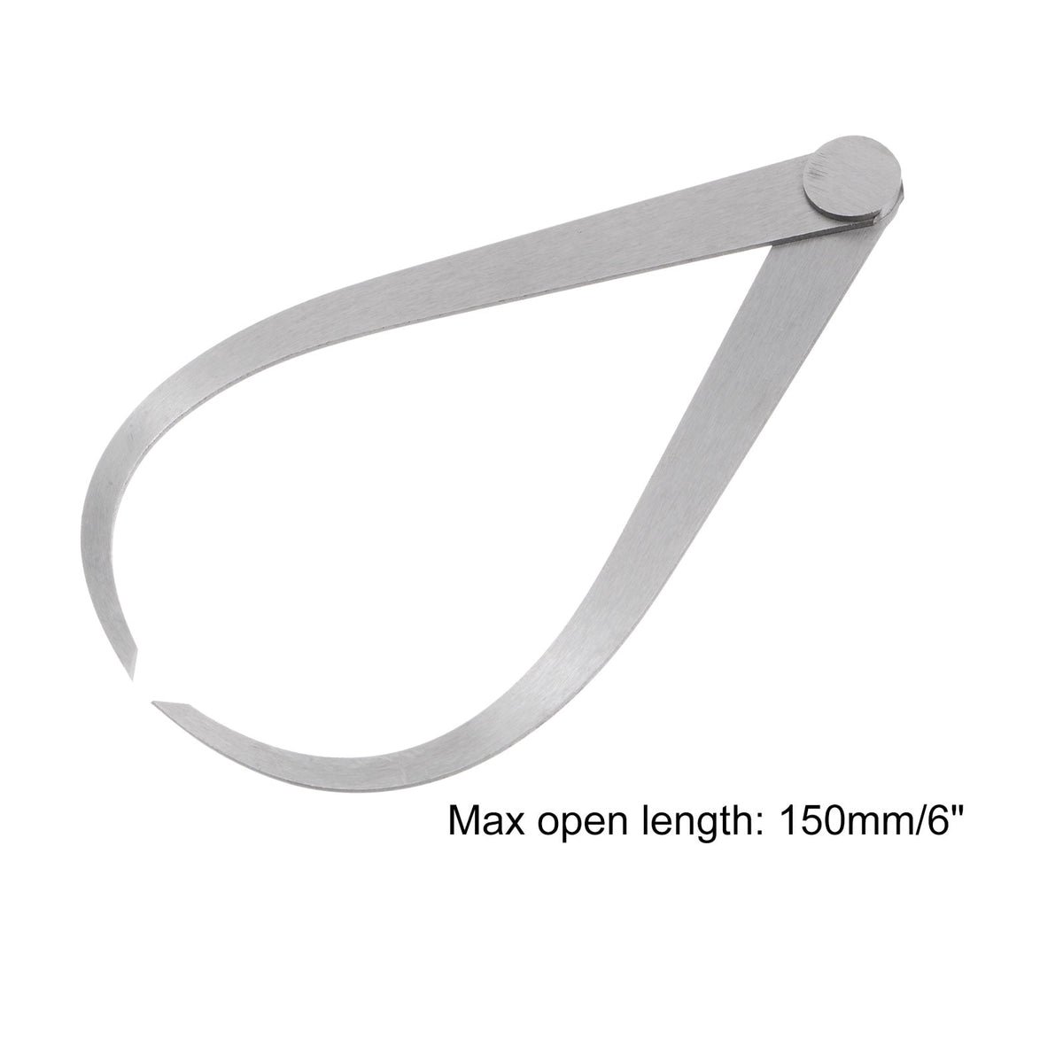 Uxcell Firm Joint Outside Caliper 150mm 6 Inch Tool Steel Measurement Tool